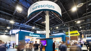 surescripts himss tradeshow booth