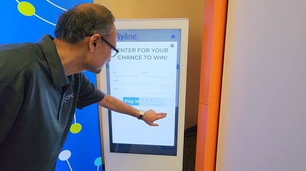 touchscreen kiosks from skyline