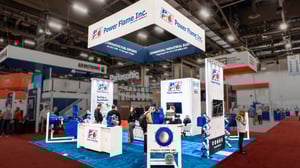 power flame booth at AHR