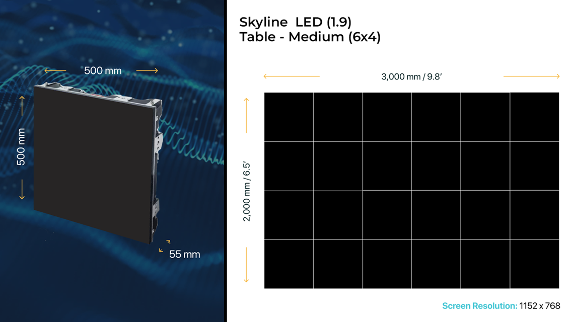 Skyline-LED-(1.9)-Table---Medium-(6x4)