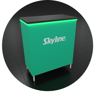 Halo counter by Skyline Exhibits Halo counter by Skyline Exhibits