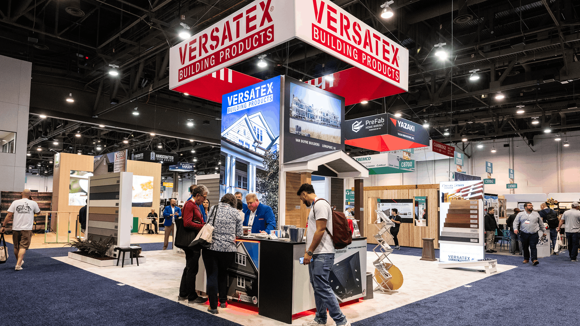 Versatex booth at IBS 2025