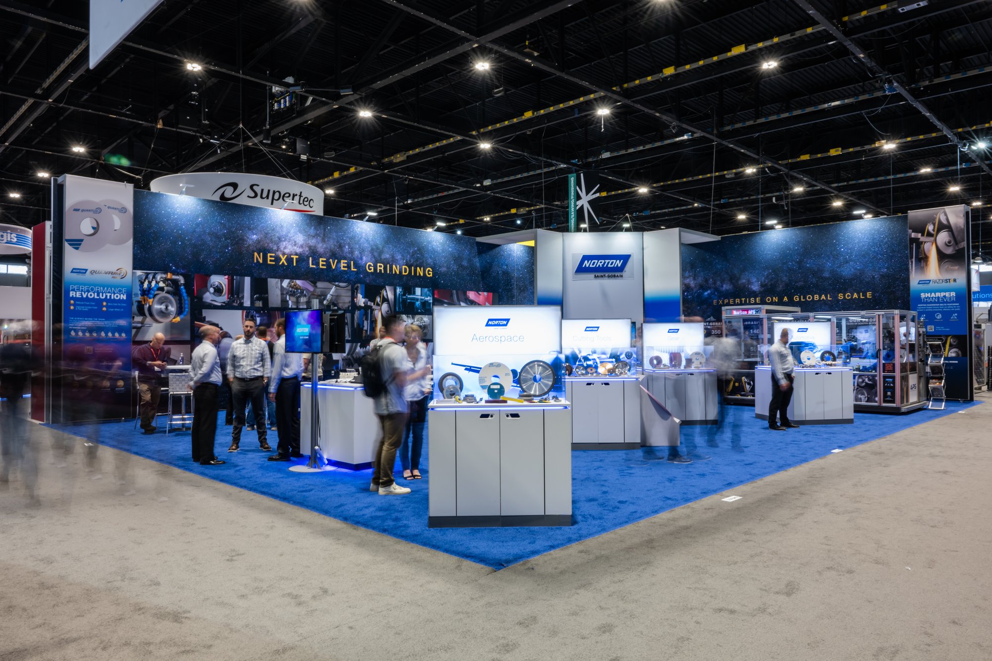 Norton tradefair booth Norton tradefair booth
