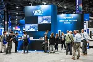 Big Daishowa large tradeshow booth at IMTS