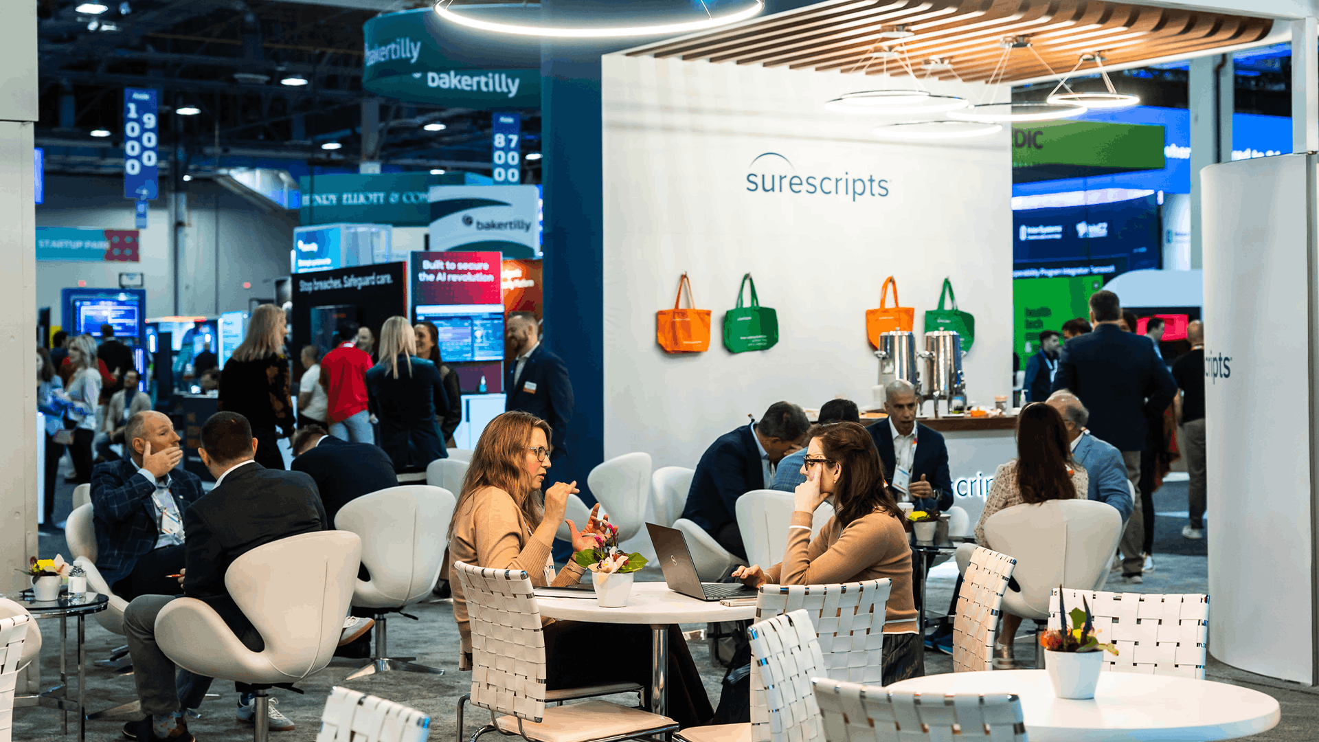 Surescripts Booth Cafe exhibit design (1)