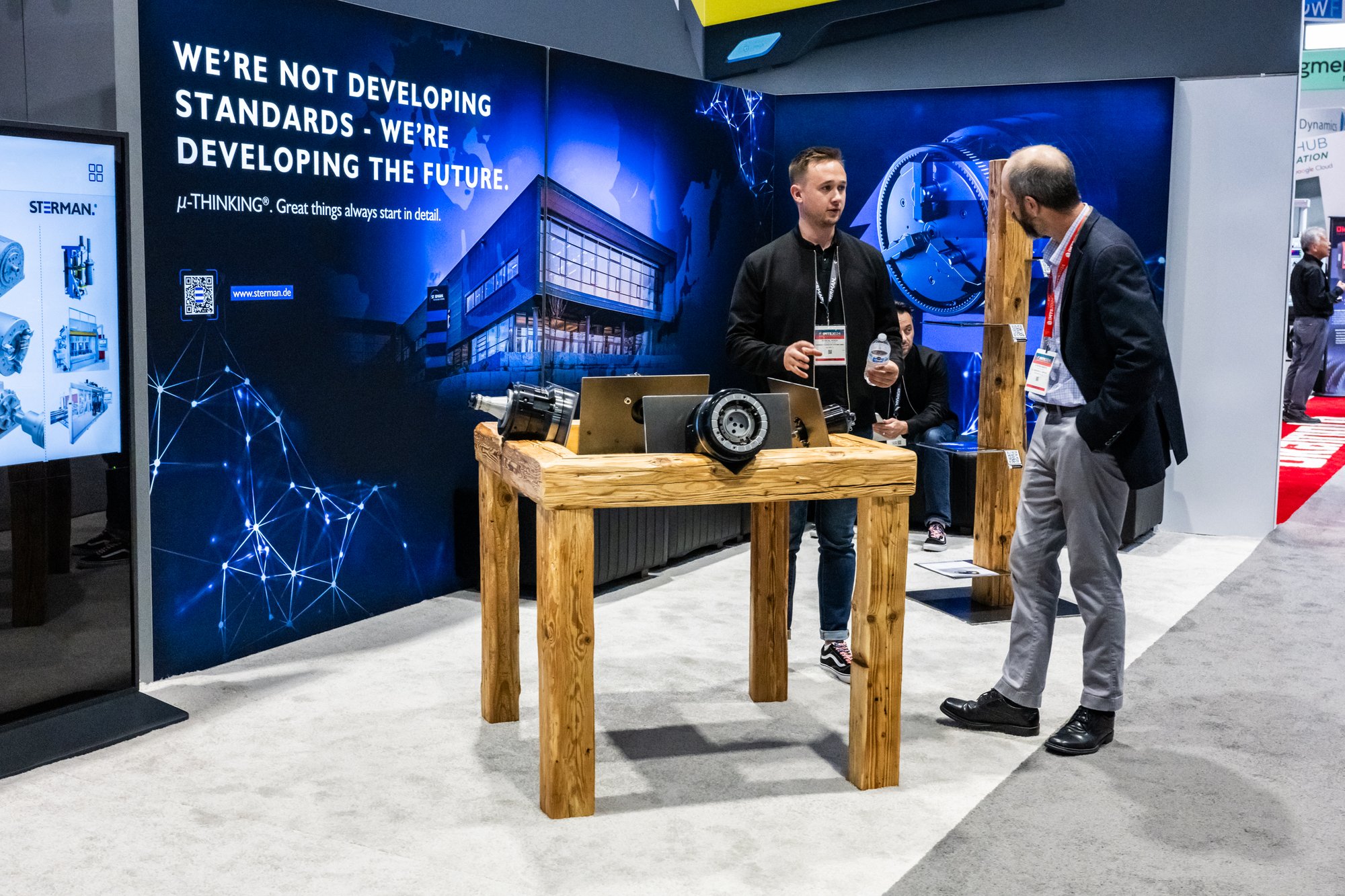 Junker lead generation in booth