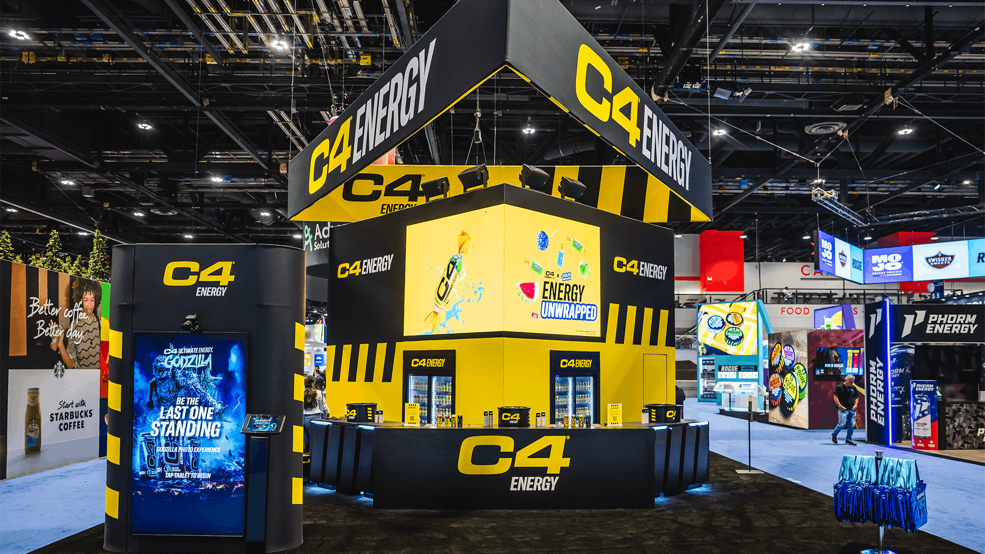 C4 tradeshow booth