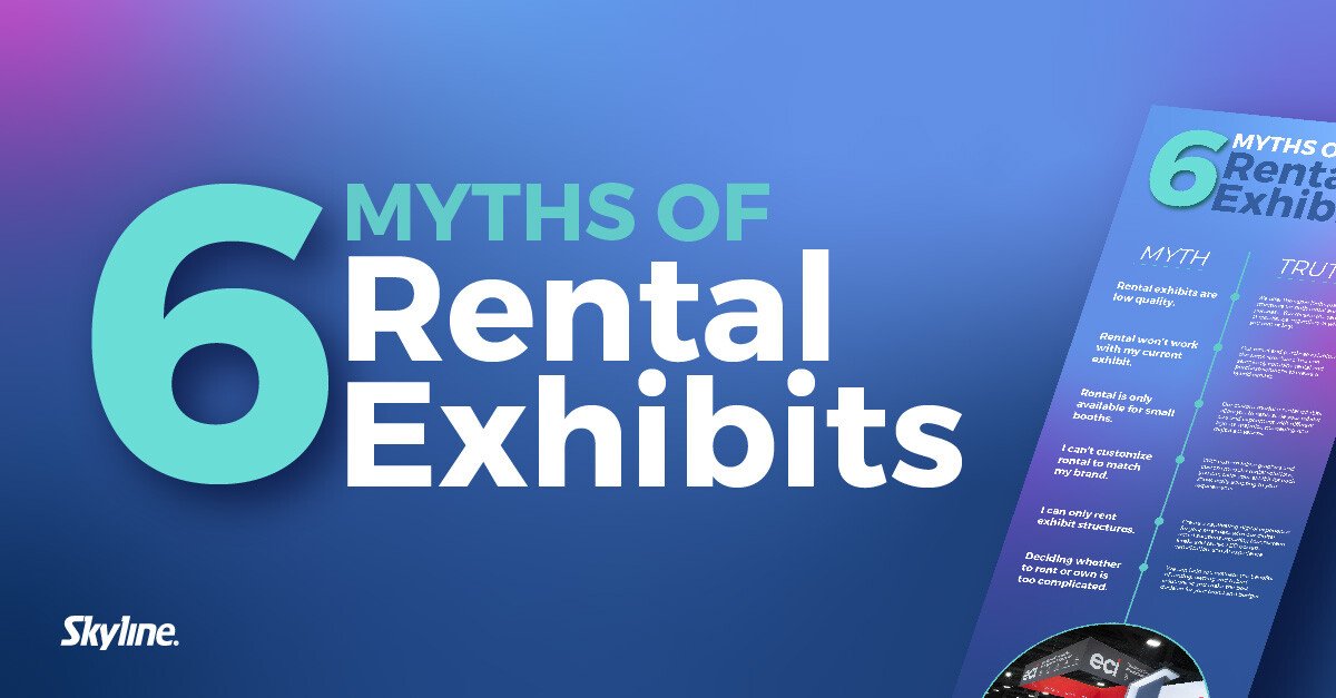 Debunking Myths: The Truth About Custom Rental Trade Show Exhibits