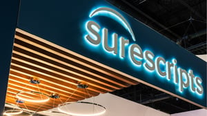 Surescripts tradeshow booth at HIMSS Global 2026
