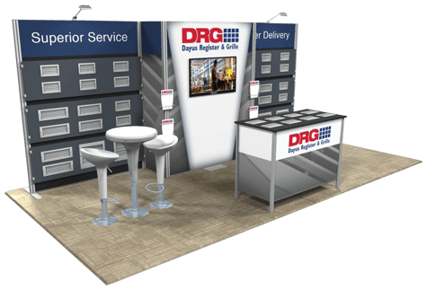 assembly tradeshow booth rentals