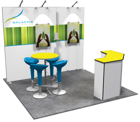 iste tradeshow booth example