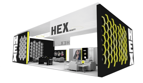 Hex Booth Skyline Exhibits Tradeshows