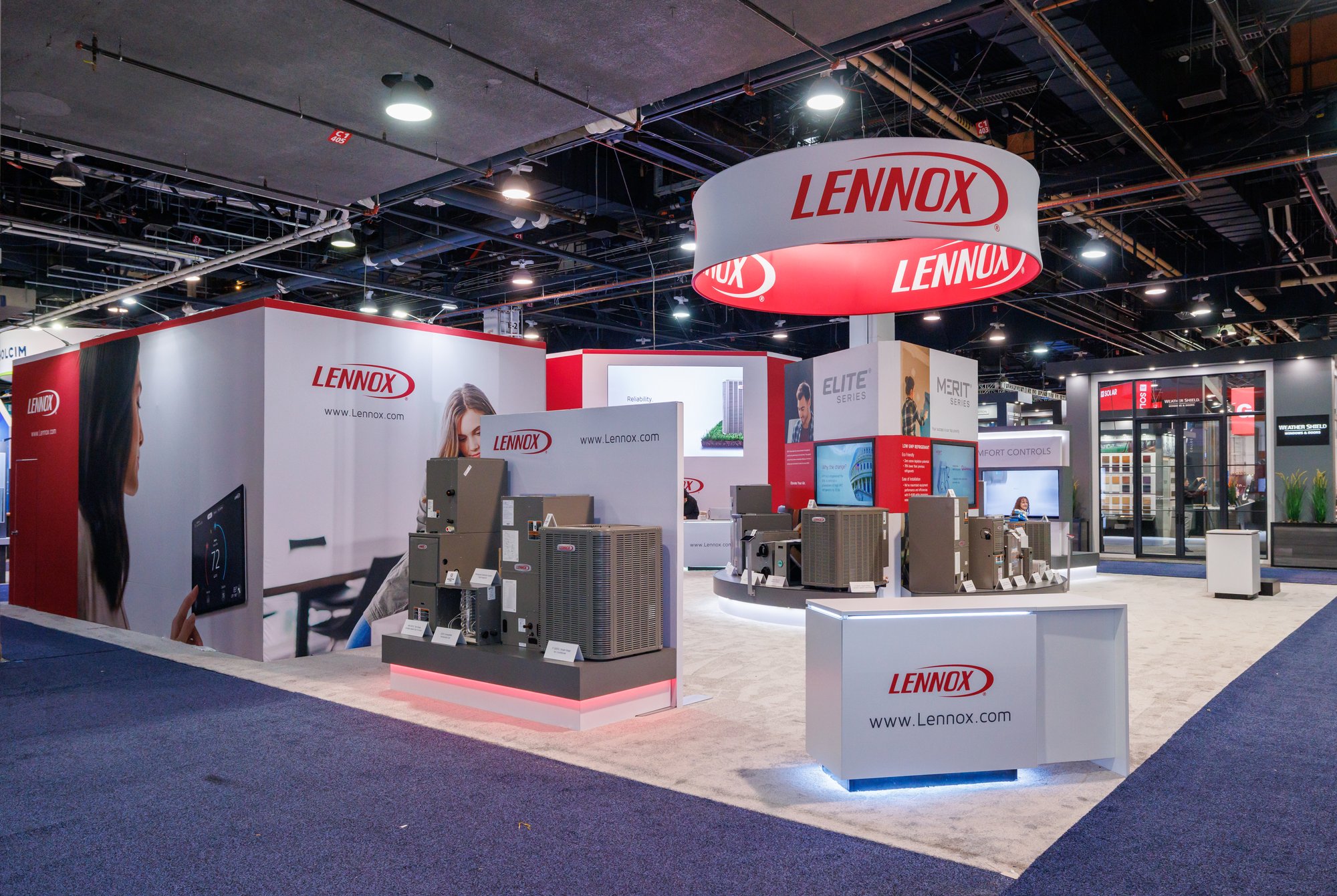 hvac industry tradeshow booths