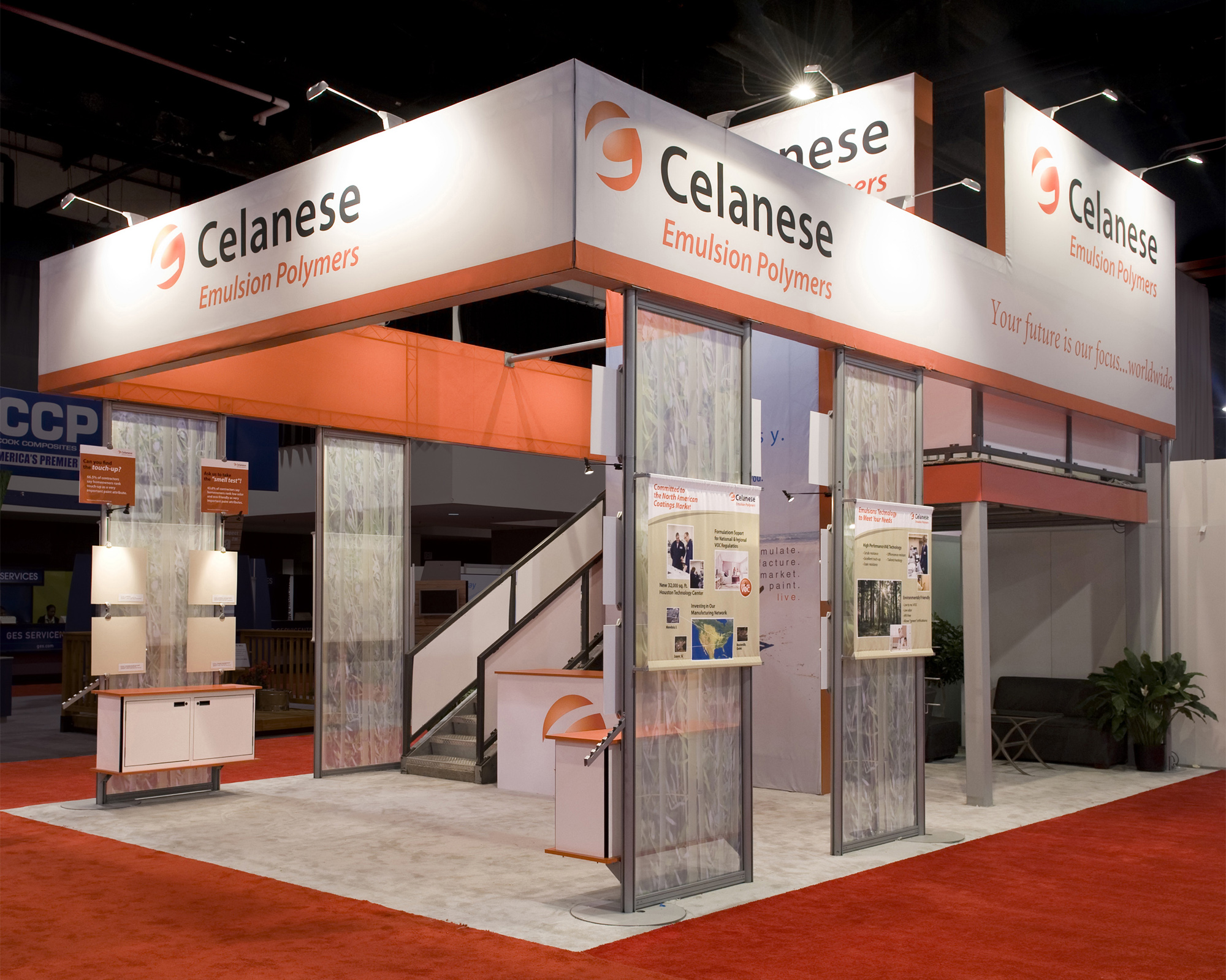 tradeshow booth for camx