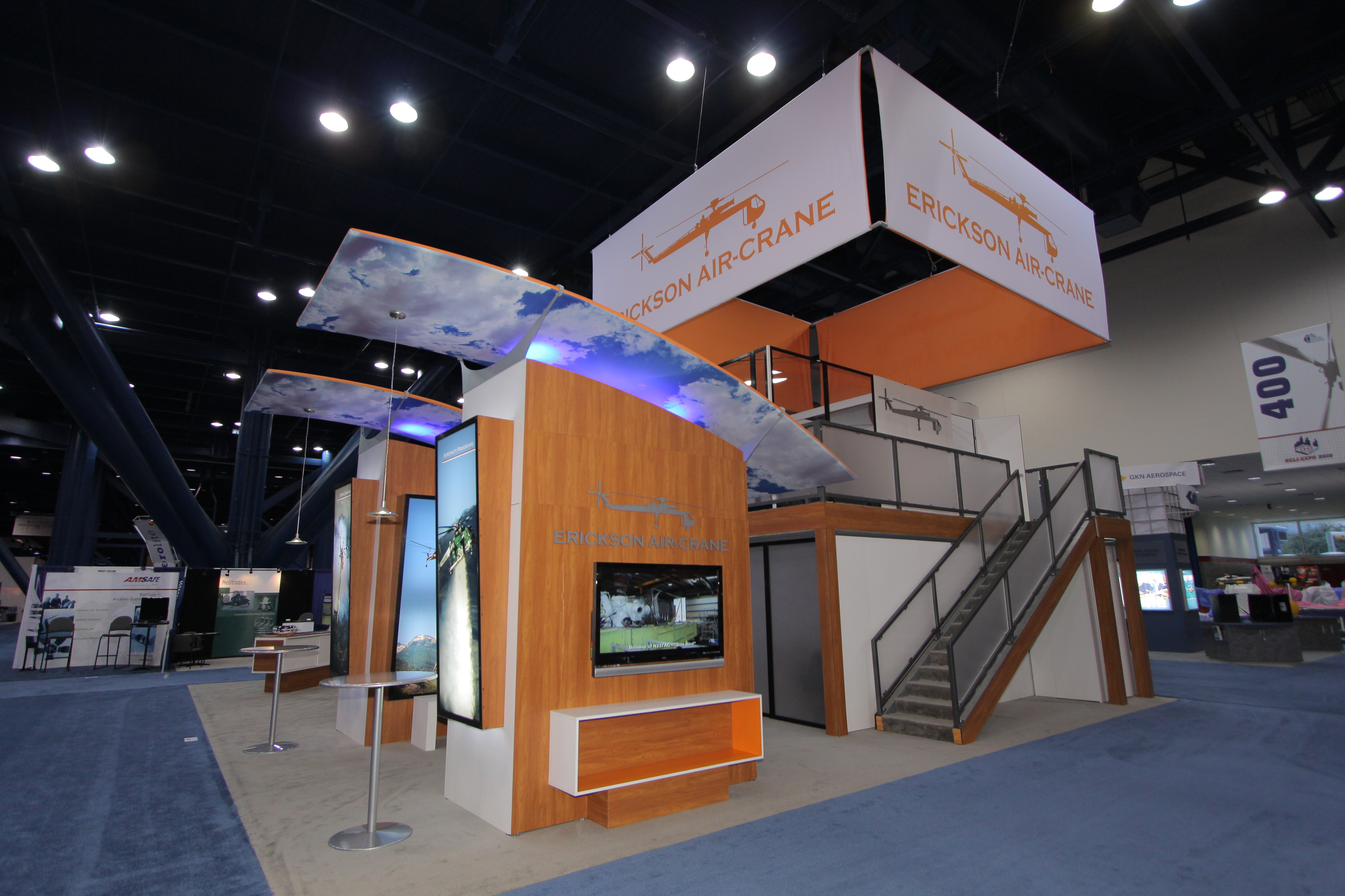 airline tradeshow exhibit