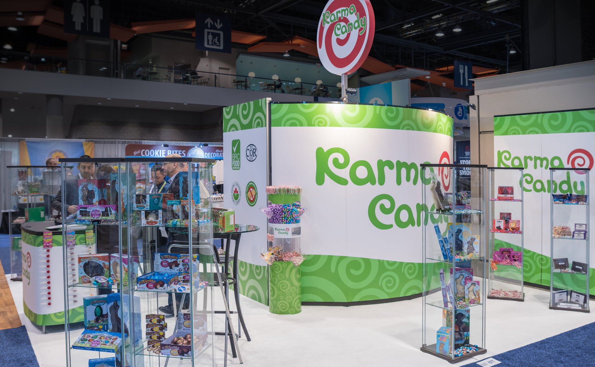 candy tradeshow booth