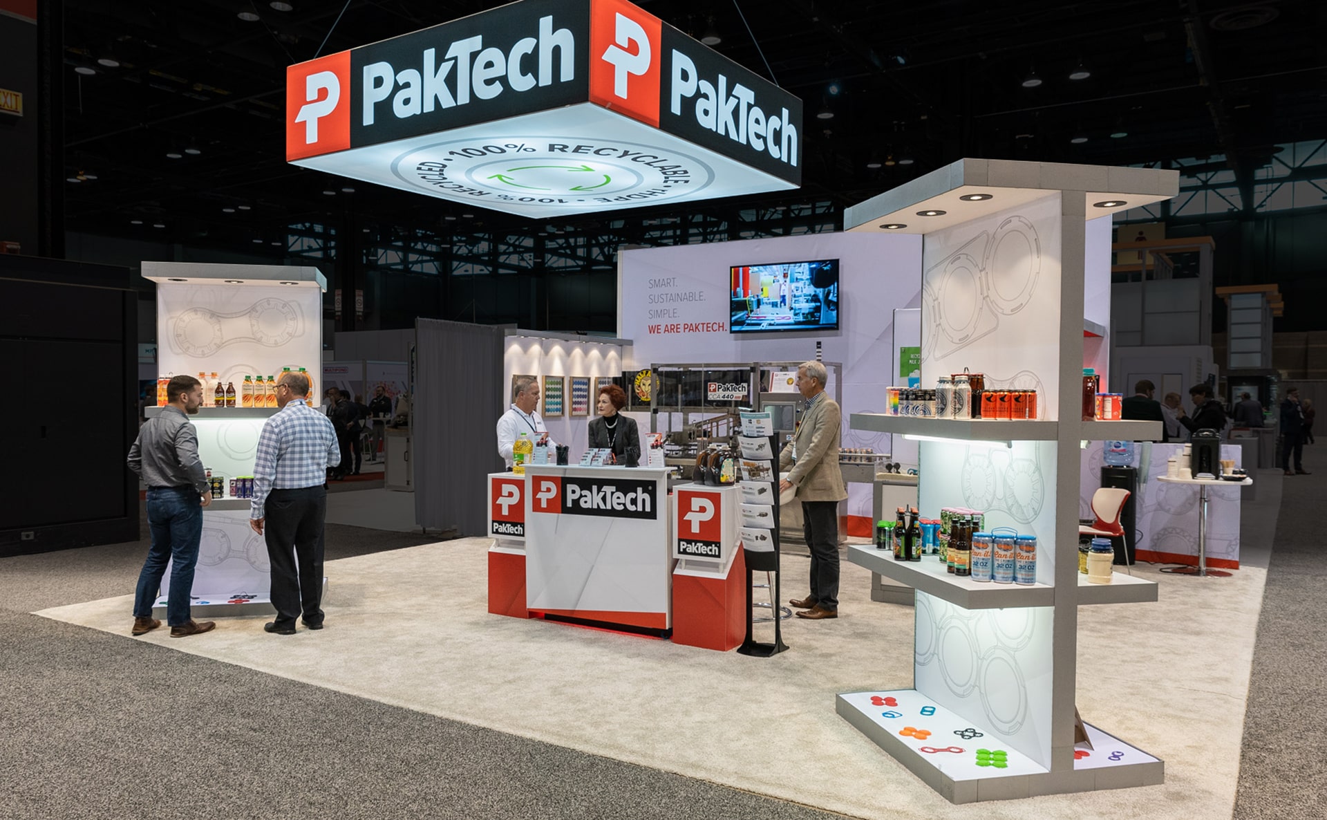 packaging industry booth