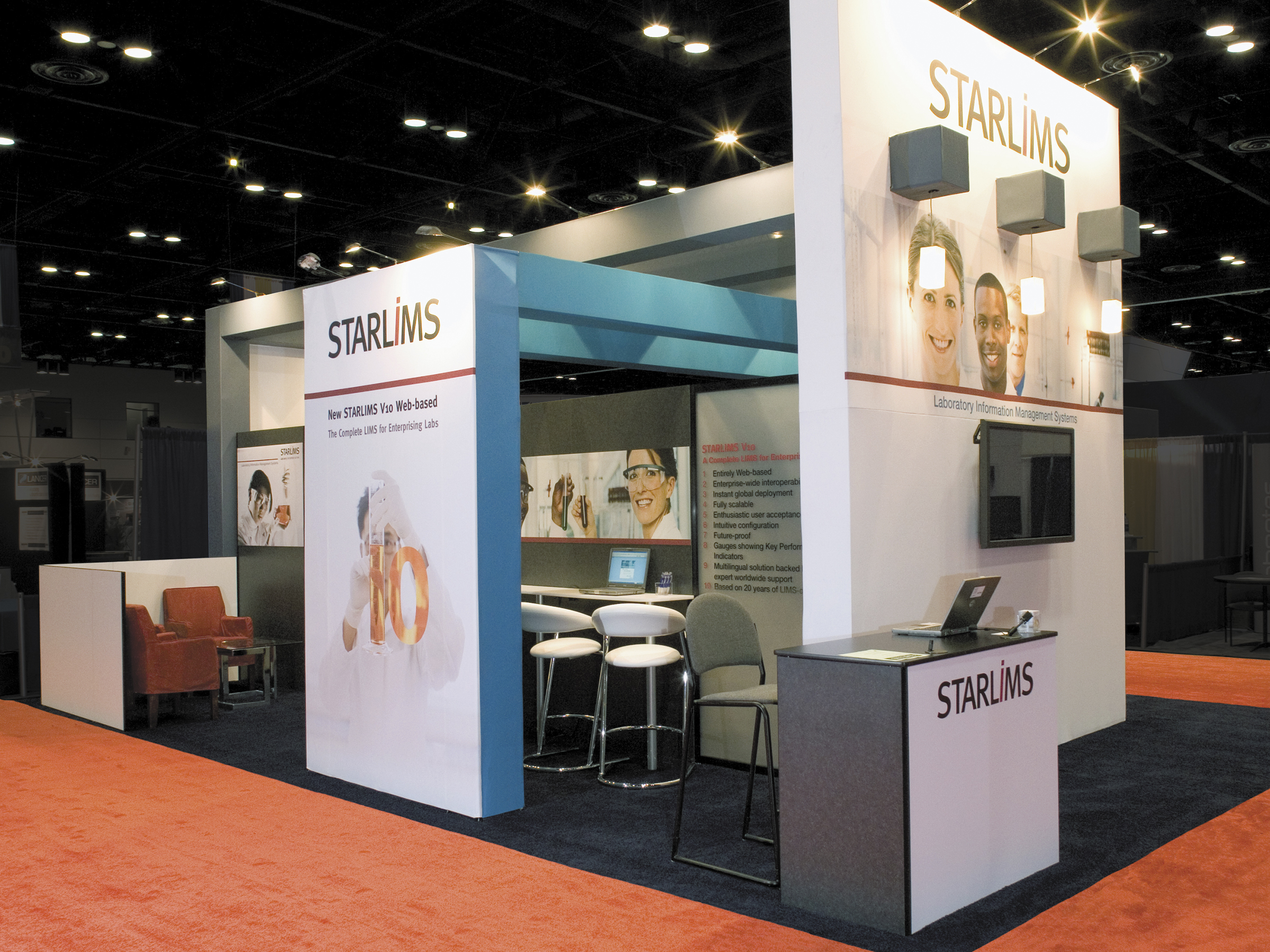 medical device manufacturing booth