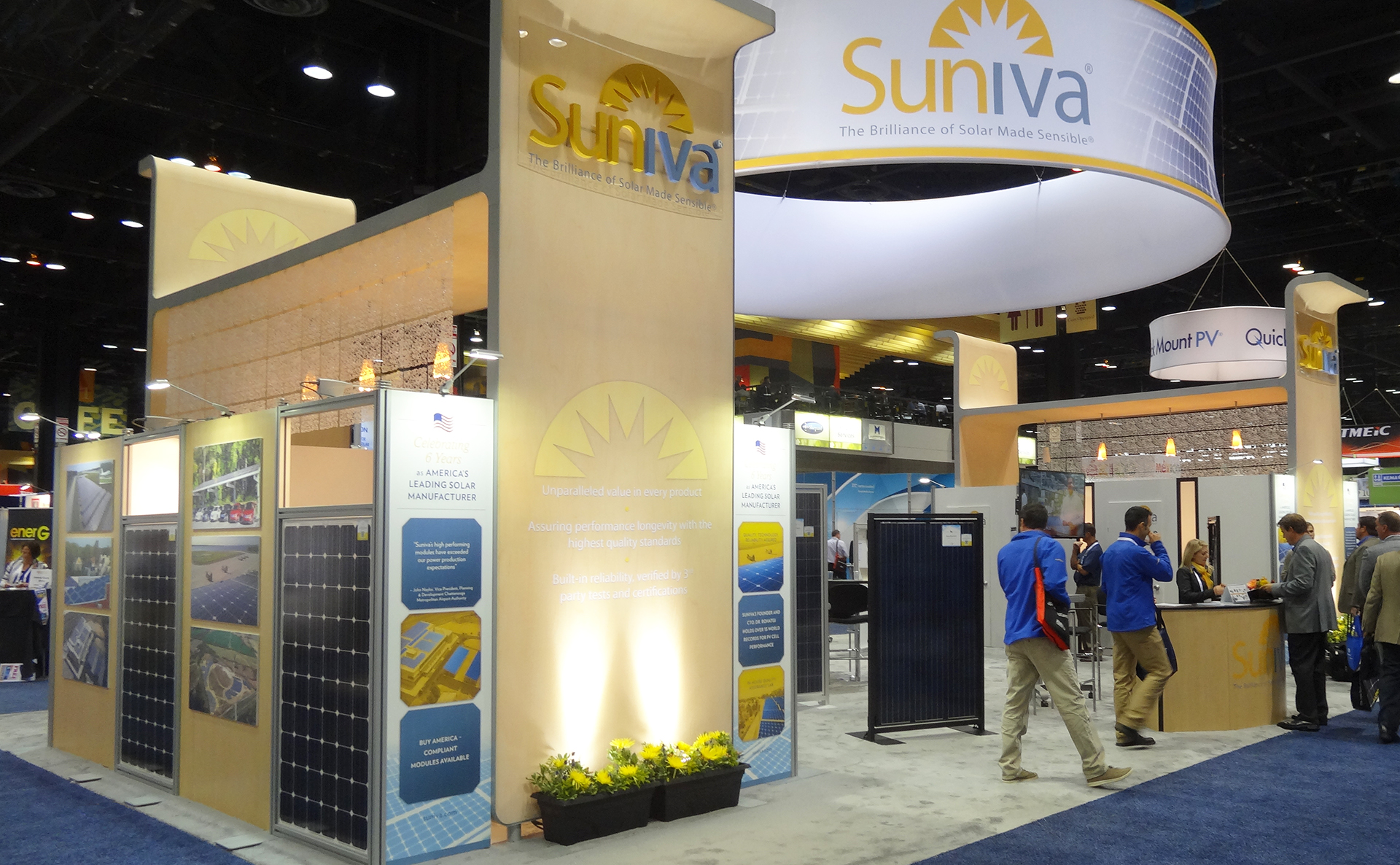 solar power tradeshow exhibits