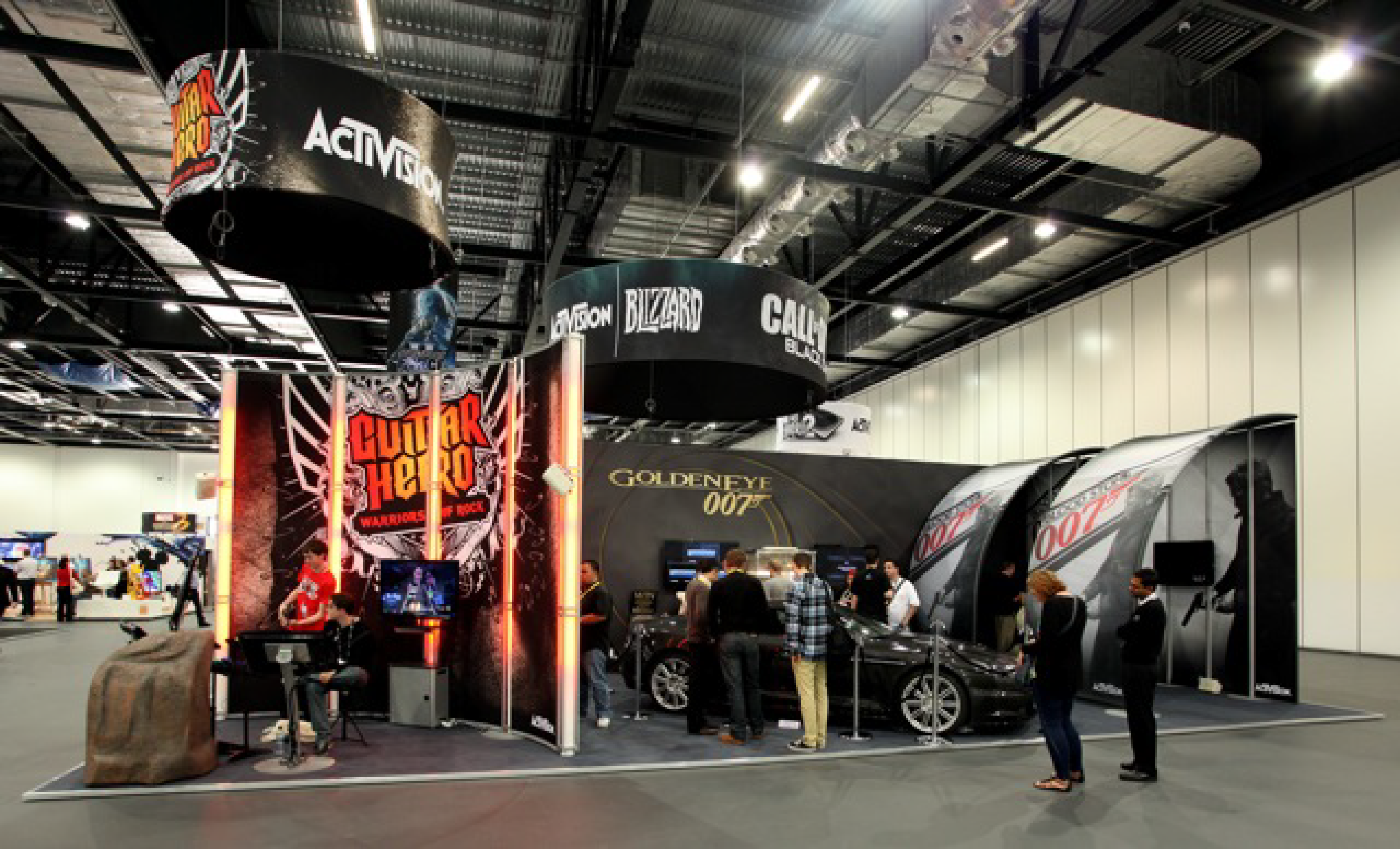gaming tradeshow booths