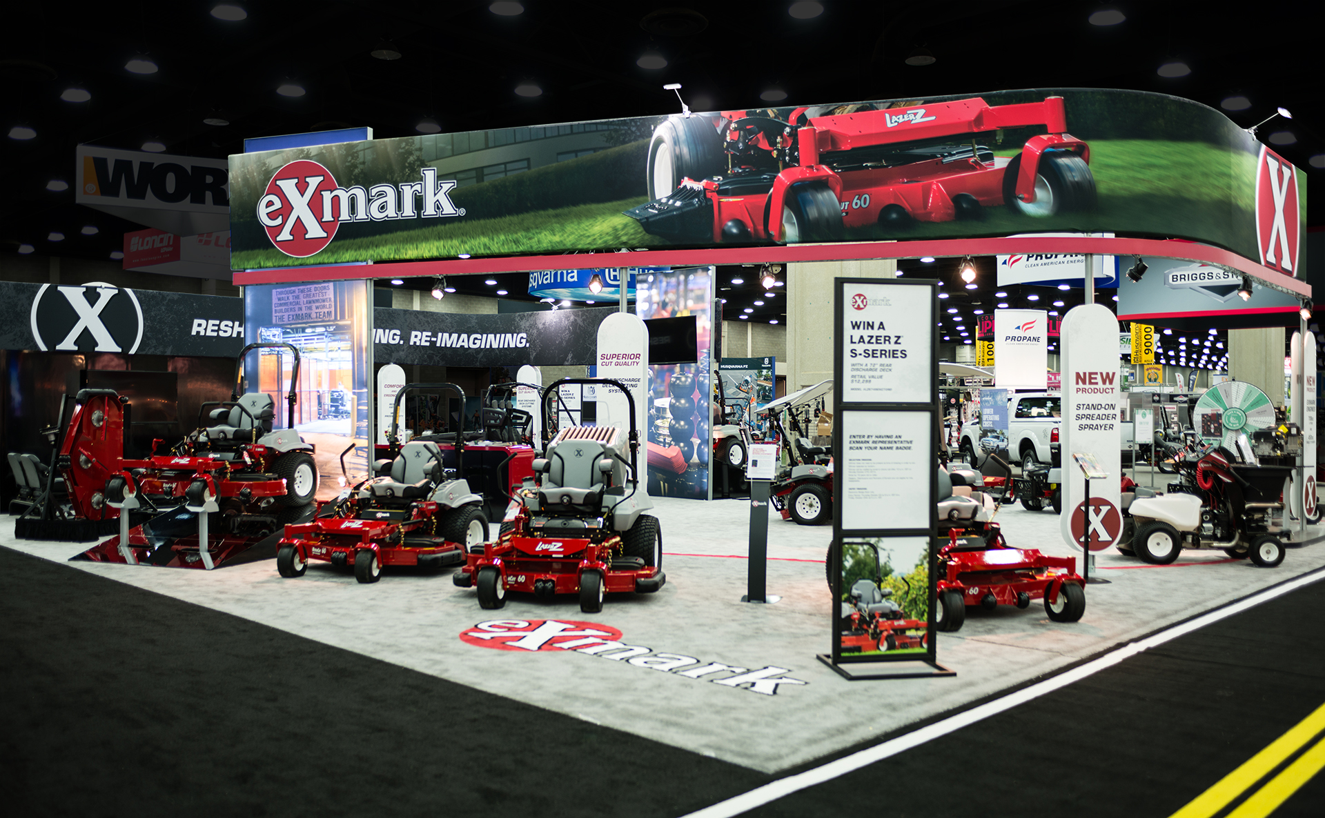 equipment expo booths