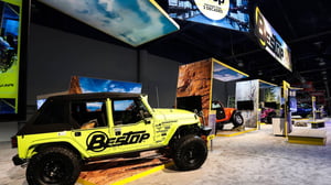 Bestop trade show display for SEMA