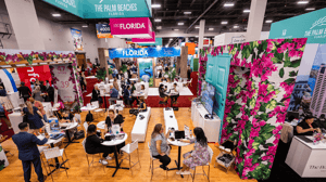 Palm Beaches custom modular design booth