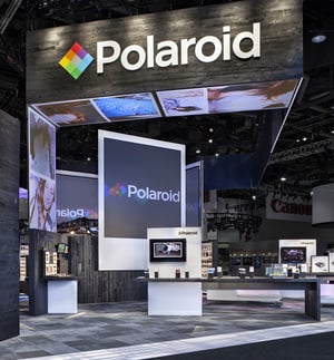 Polaroid CES exhibit