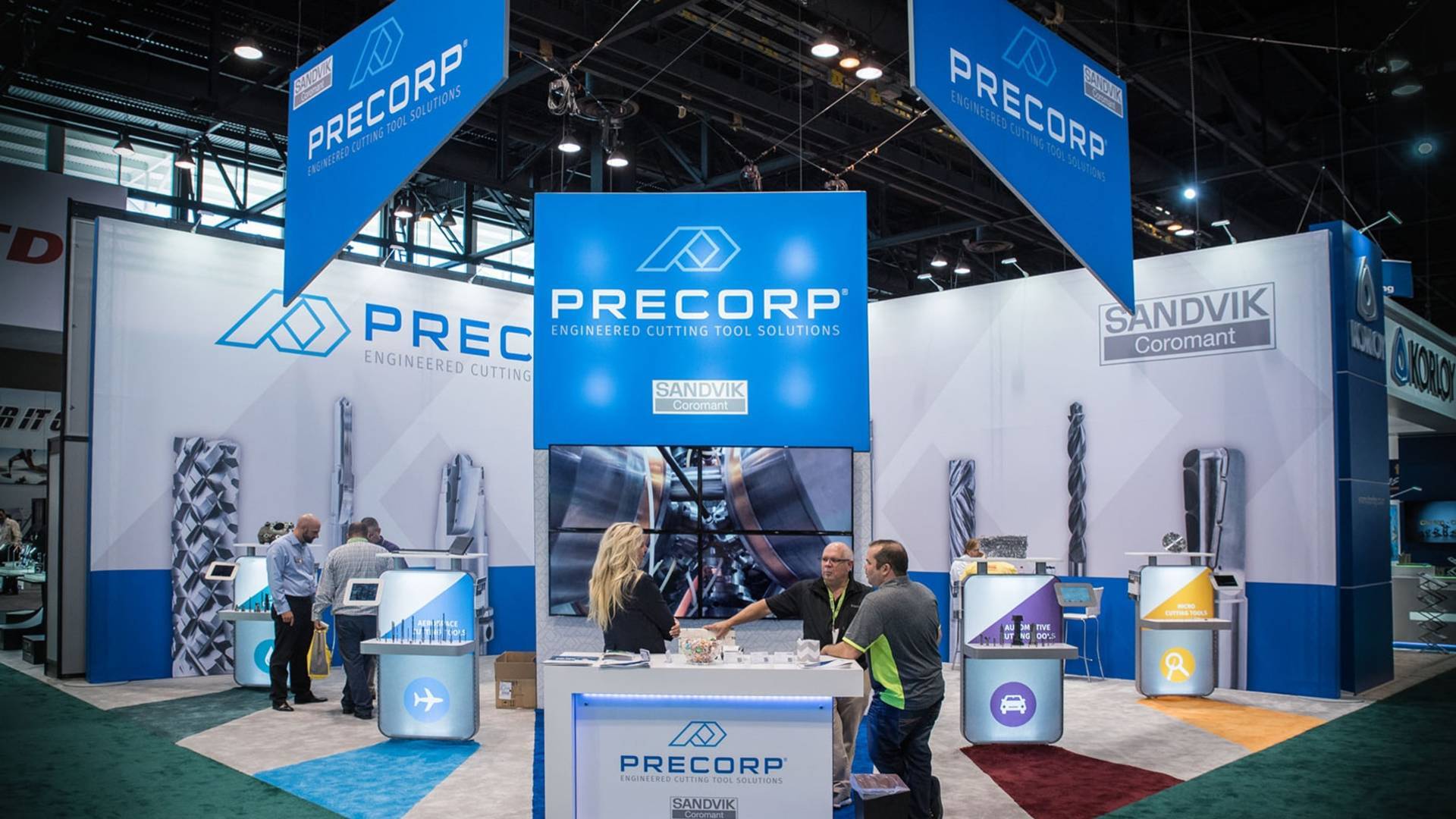 PreCorp custom exhibit for IBS