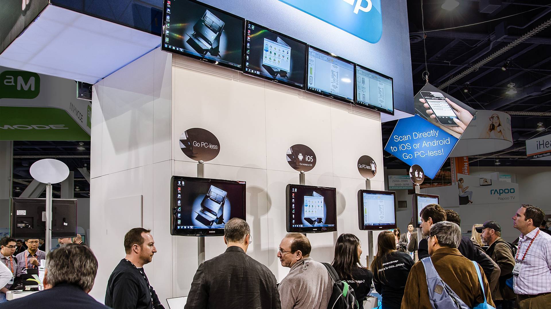 ScanSnap Fujitsu technology exhibit ScanSnap Fujitsu technology exhibit