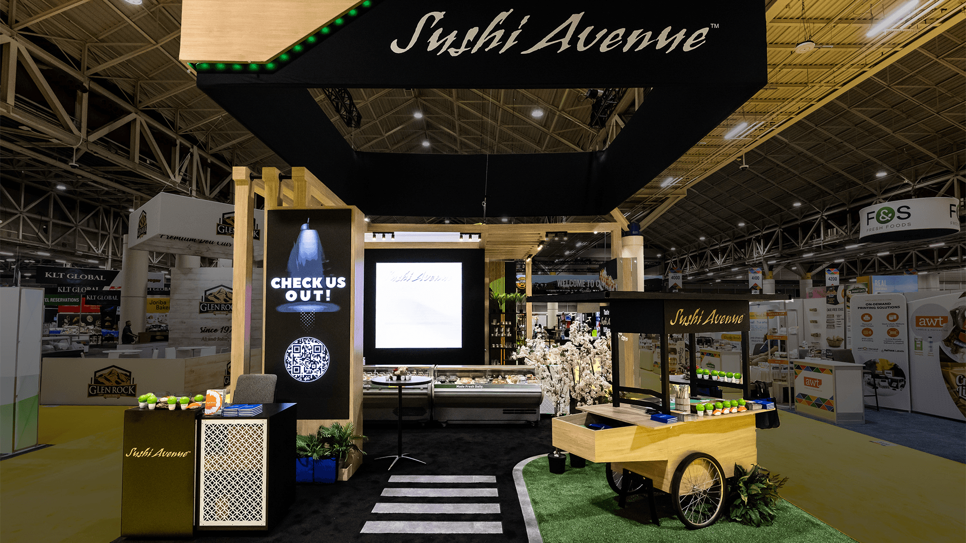 Sushi Avenue Tradeshow Booth space