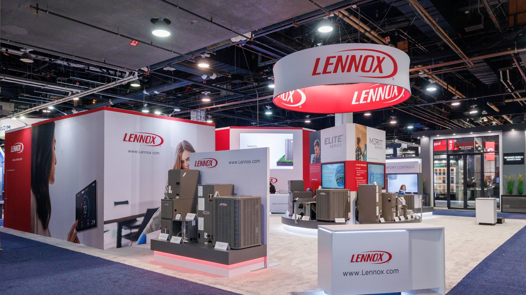 lennox booth at IBS 2025