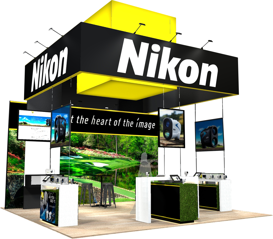 Nikon-Tradeshow-Exhibit-Booth-Skyline