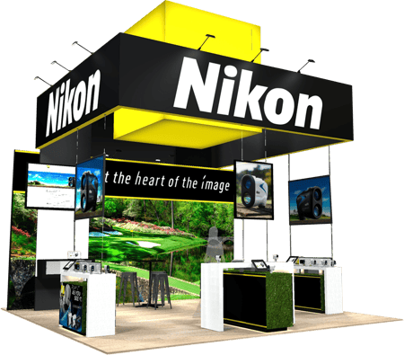 Nikon-Tradeshow-Exhibit-Booth-Skyline