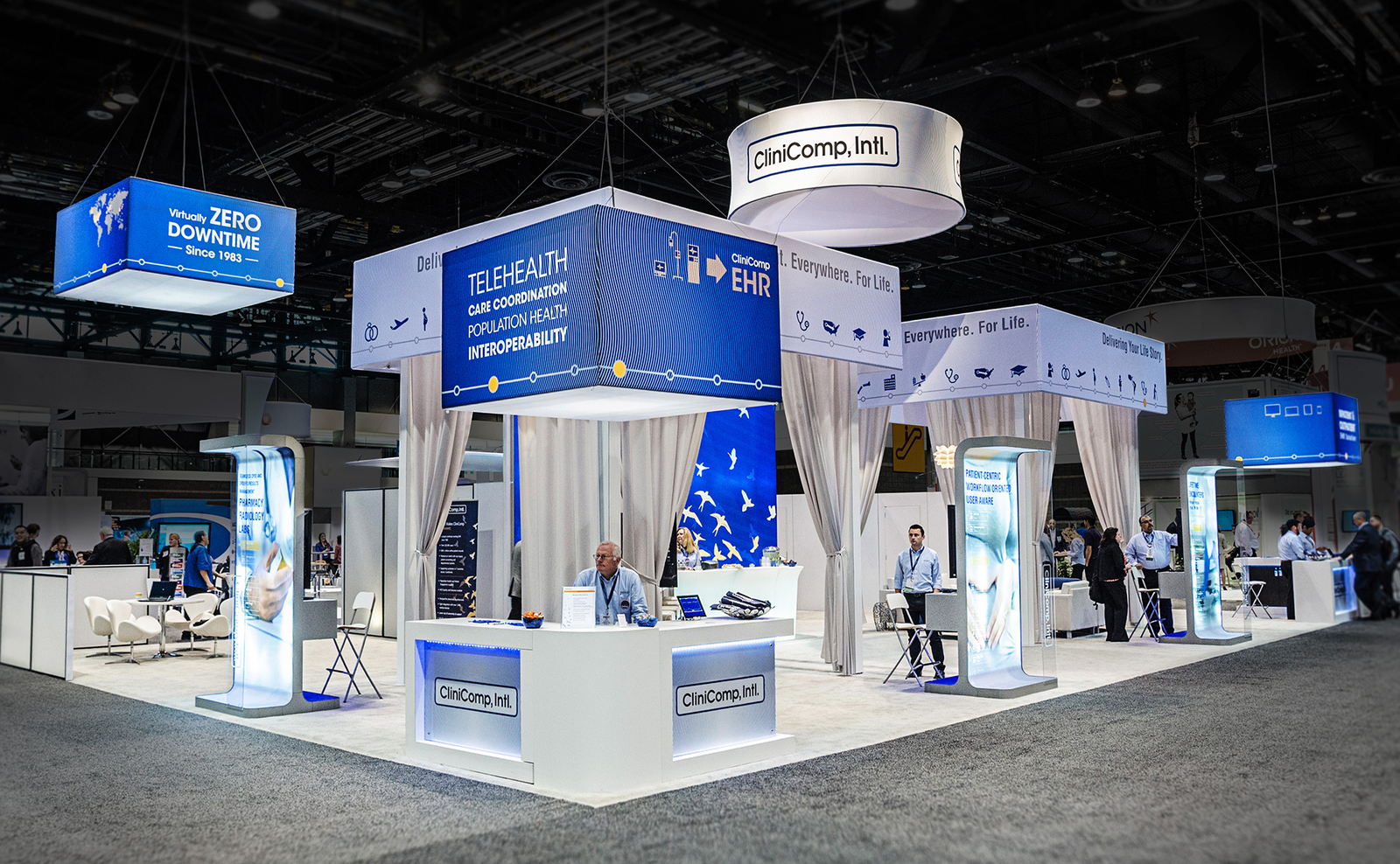 medical tradeshow booth