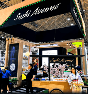Sushi Avenue at IDDBA 2026 exhibit