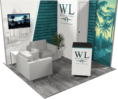 events industry rental booth