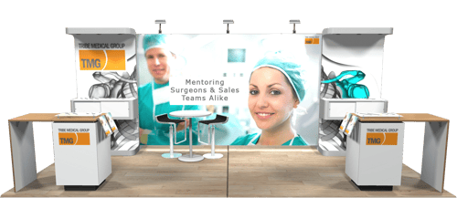 operating room manager rental booth