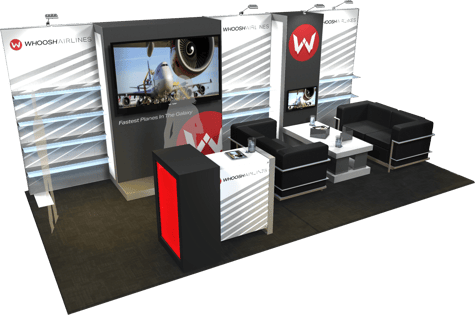 airports council tradeshow rental booth