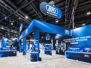 Skyline booth for Big Daishowa