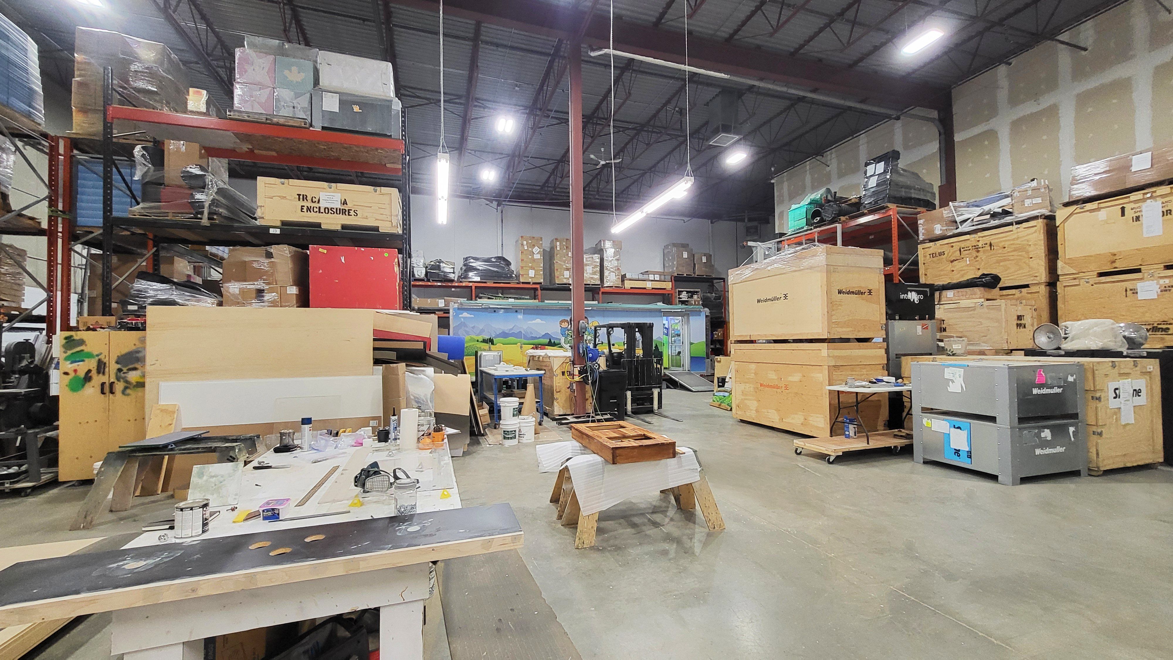 Fabrication at Skyline Exhibits Alberta