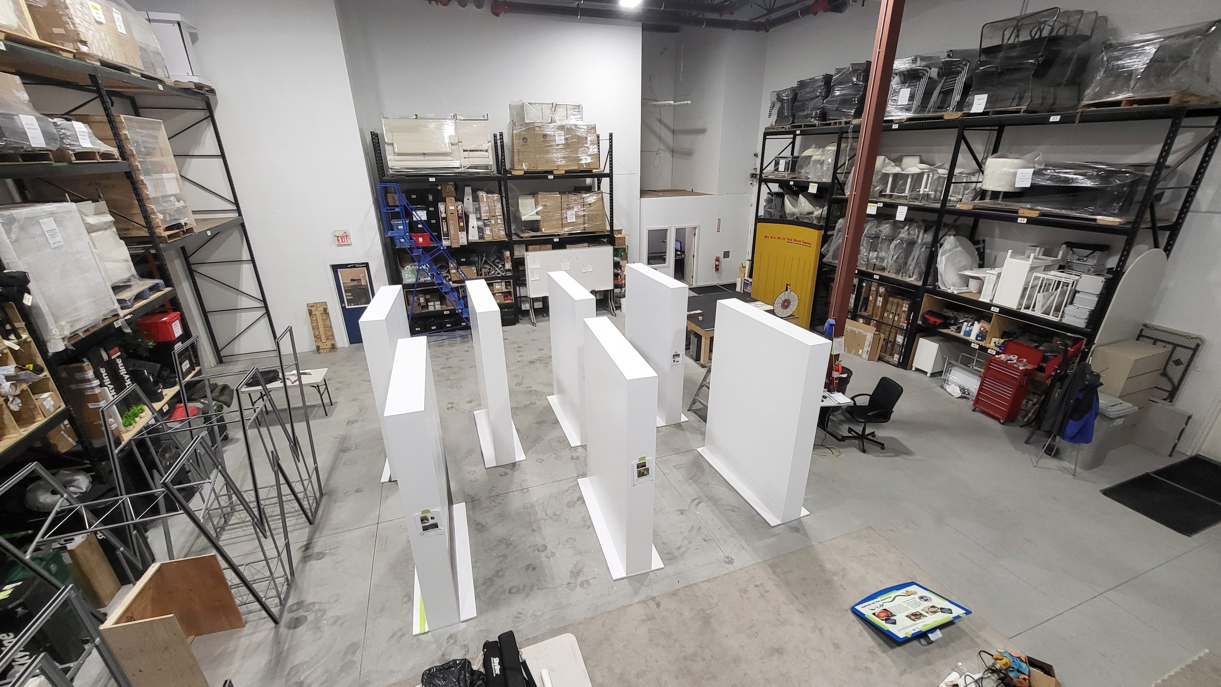 Pre-Stage Area at Skyline Exhibits Alberta