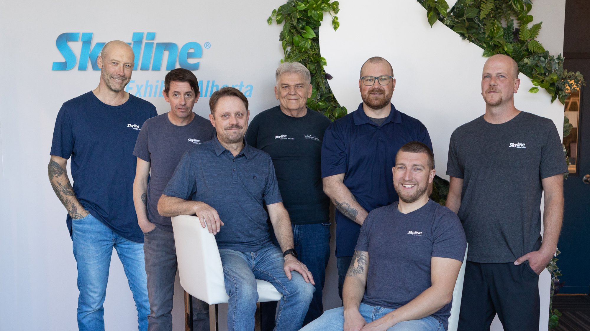 Skyline Exhibits Alberta Service Team