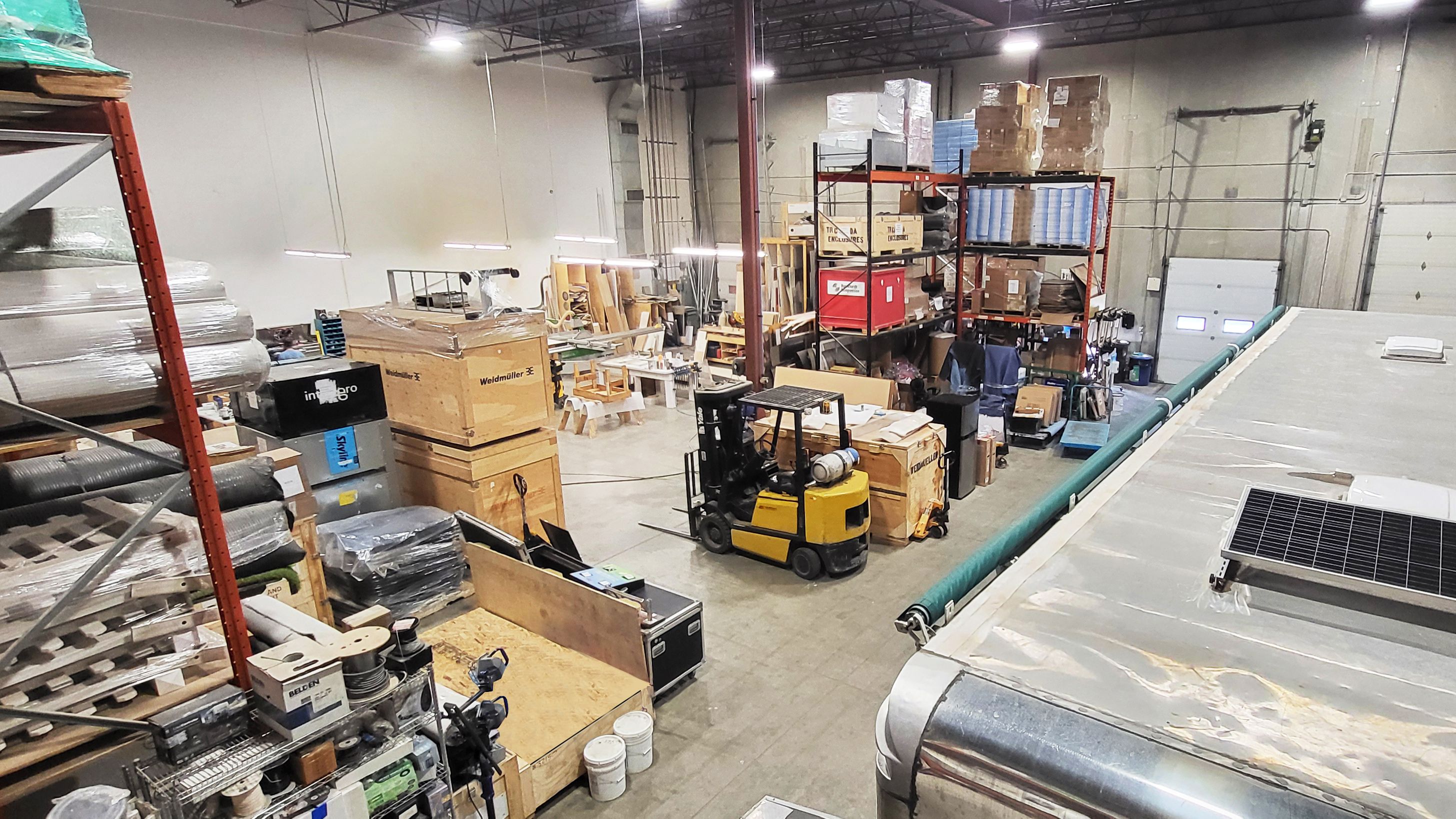 Skyline Exhibits Alberta Storage Area