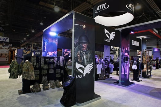 Blackhawk tradeshow booth at SHOT Show