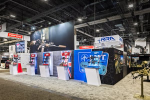 LMT Defense tradeshow booth AUSA