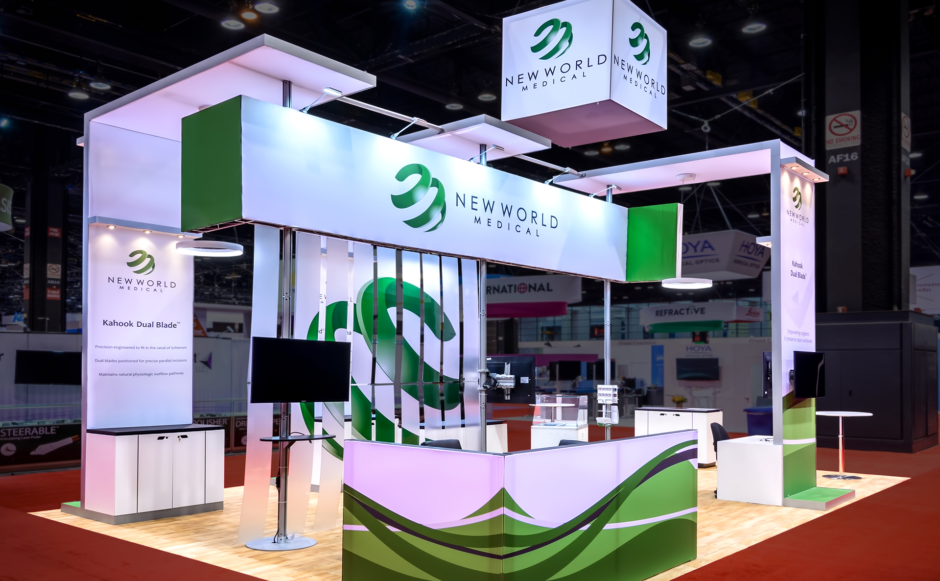 New World tradeshow exhibt