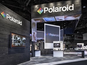 Polaroid trade show exhibit
