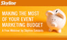 marketing budget skyline exhibits tradeshows