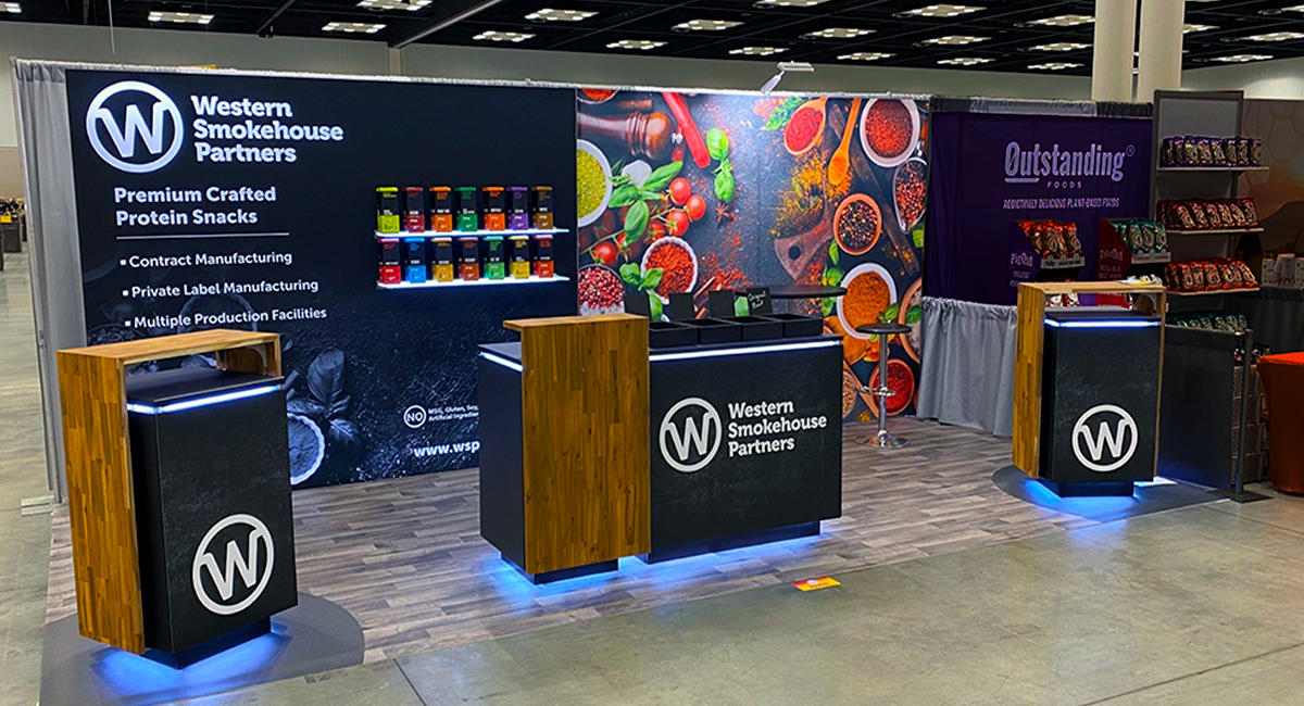 food industry tradeshow booth